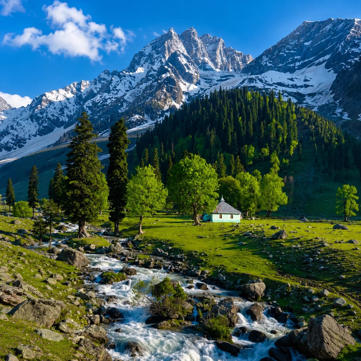 Ummul Qura Tour & Travels Scenic Kashmir Lake
